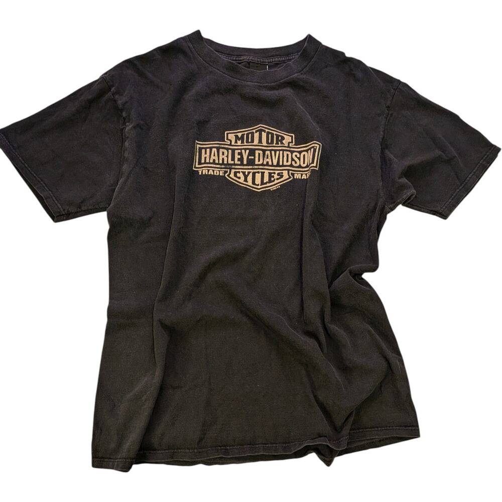 Vintage Harley Davidson Motorcycles Bar & Shield T-Shirt Nevada XL 90s Biker